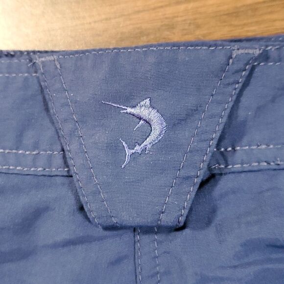 Reel Legends Cargo‎ Shorts Men’s Cobalt Blue Shorts Size Large Fishing - Picture 7 of 9